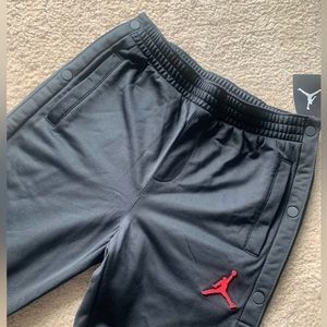 Jordan button down joggers